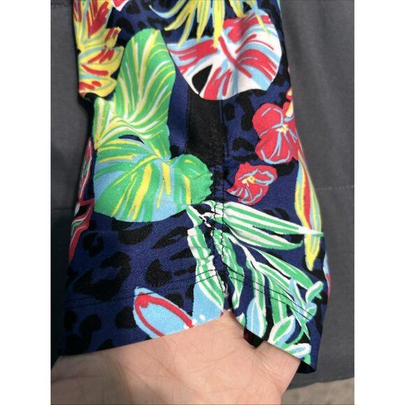 Calvin Klein Performance Wick Floral Leggings Yoga Pant Large - Picture 4 of 4